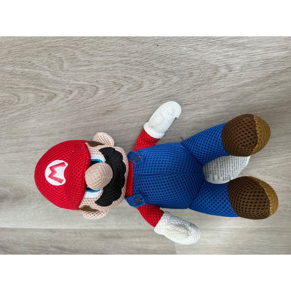 Nintendo Super Mario Mesh Plush 9 Inch Figure Franco Mfg Co Official Licensed